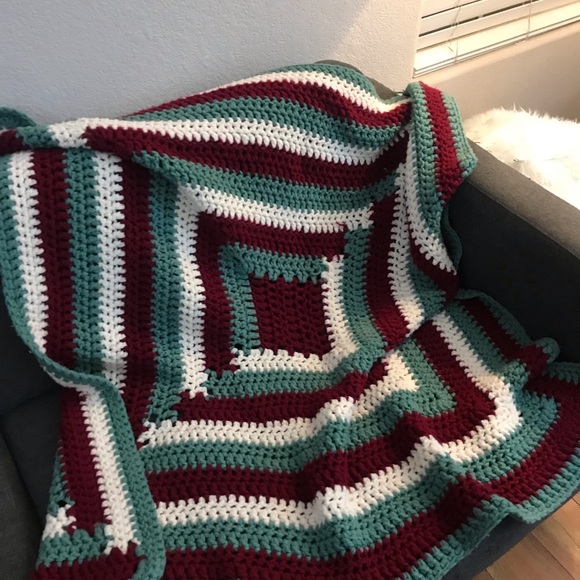 Bedding Vintage Afghan Throw Poshmark